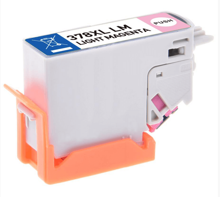 Epson Original 378 Light Magenta Inkjet Cartridge (C13T37864010)